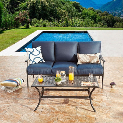 PATIO FESTIVAL 6-Piece Outdoor Metal Conversation Set