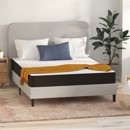 Medium Tight Top Innerspring Hybrid Mattress - Gray