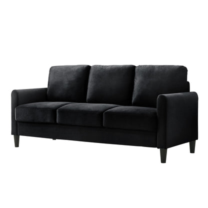 Clayfell Airell Velvet Arm Living Room Set