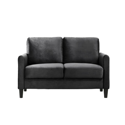 Clayfell Airell Velvet Arm Living Room Set