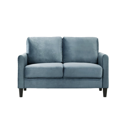 Clayfell Airell Velvet Arm Living Room Set
