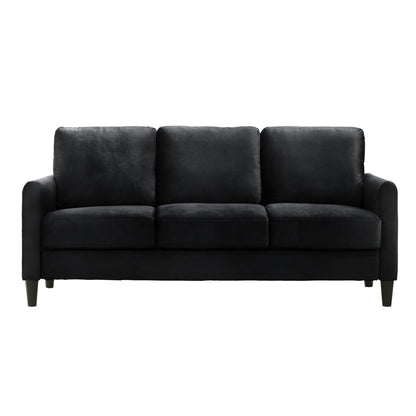 Clayfell Airell Velvet Arm Living Room Set