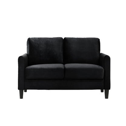 Clayfell Airell Velvet Arm Living Room Set