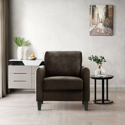 Clayfell Airell Velvet Arm Living Room Set