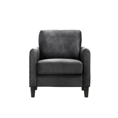 Clayfell Airell Velvet Arm Living Room Set