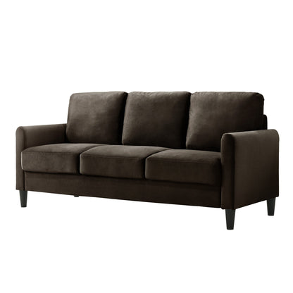 Clayfell Airell Velvet Arm Living Room Set