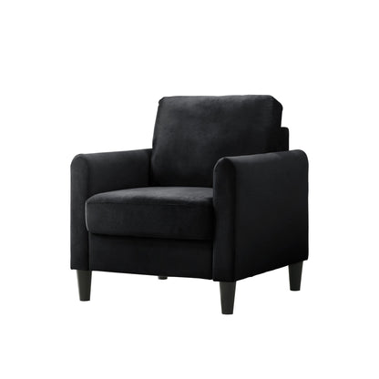 Clayfell Airell Velvet Arm Living Room Set