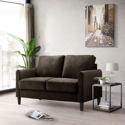 Clayfell Airell Velvet Arm Living Room Set