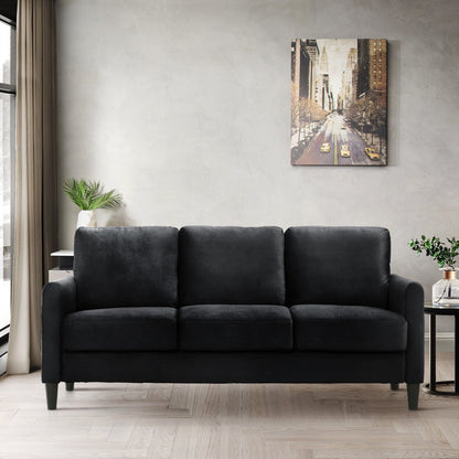 Clayfell Airell Velvet Arm Living Room Set