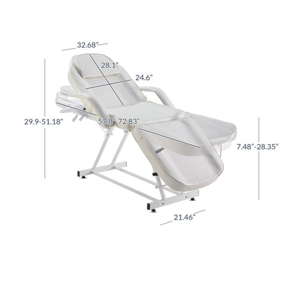 BELLAVIE Adjustable Table Chair Salon Bed Spa Tattoo
