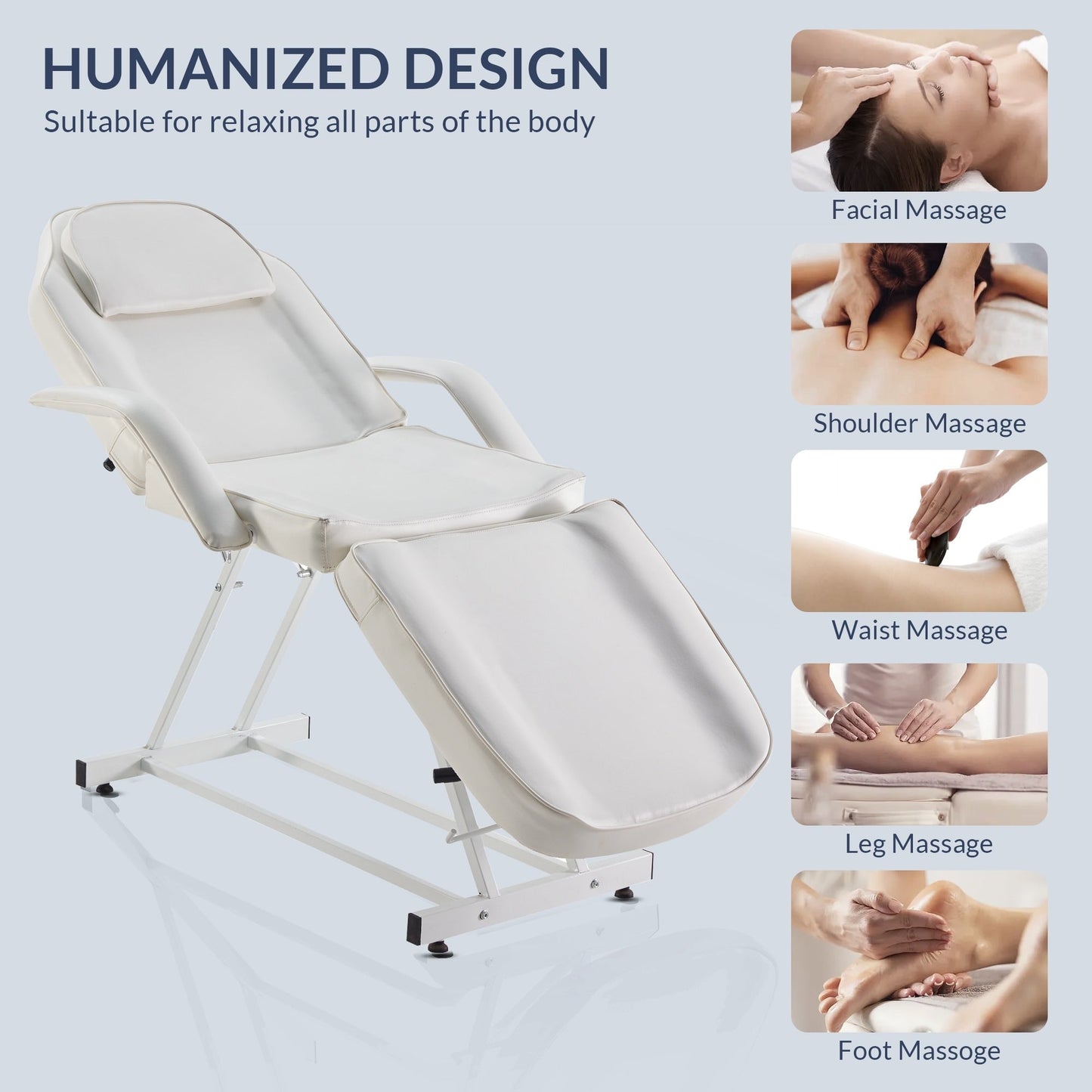BELLAVIE Adjustable Table Chair Salon Bed Spa Tattoo