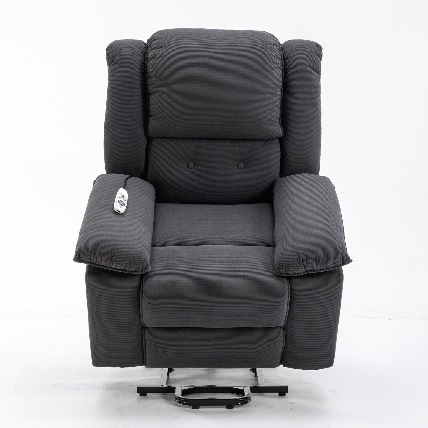 Beige Power Lift Recliner Chair for Elderly with Massage, Heating, Adjustable Recline, Side Pockets and Infinite Positions
