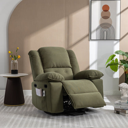 Beige Power Lift Recliner with Massage, Heat, and Adjustable Recline