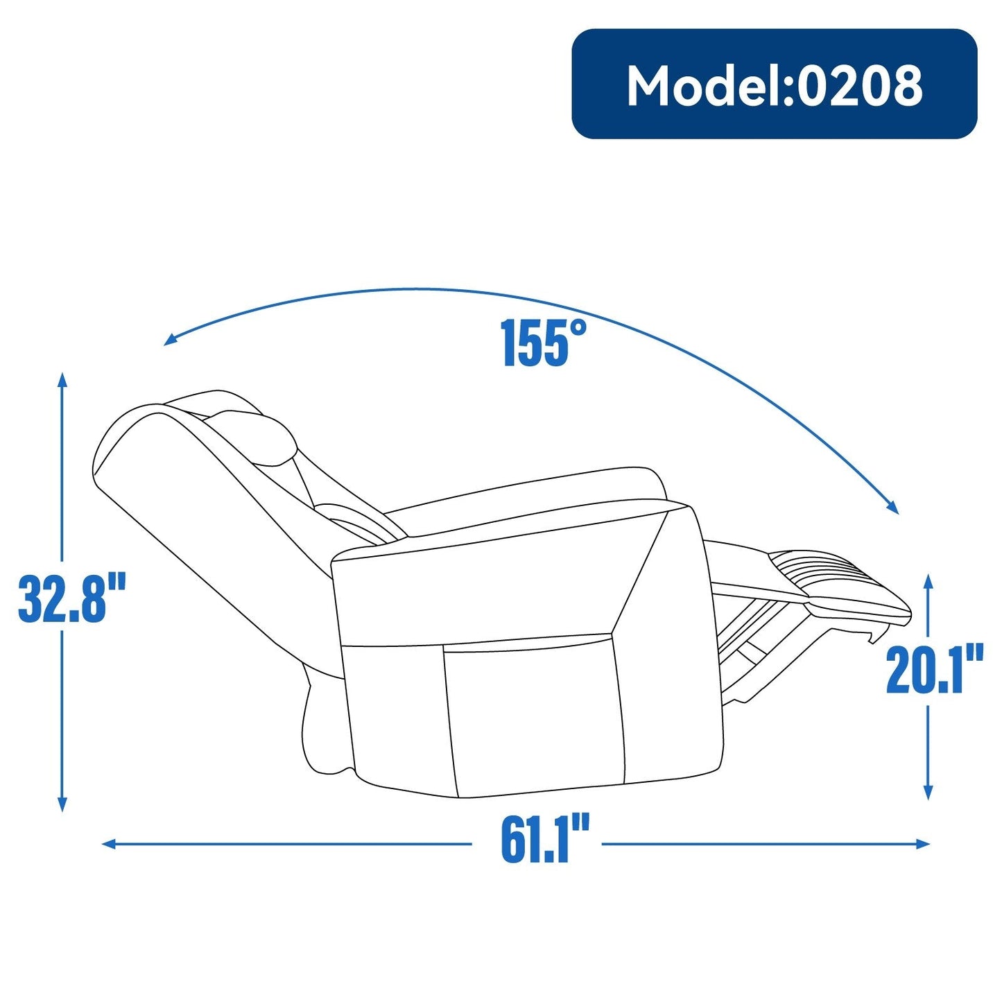 Beige Power Swivel Rocker Recliner with Lumbar Support and USB Ports