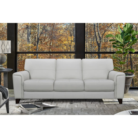 Bergen 87 Leather Upholstered 3-Seater Sofa