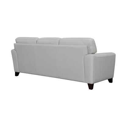 Bergen 87 Leather Upholstered 3-Seater Sofa