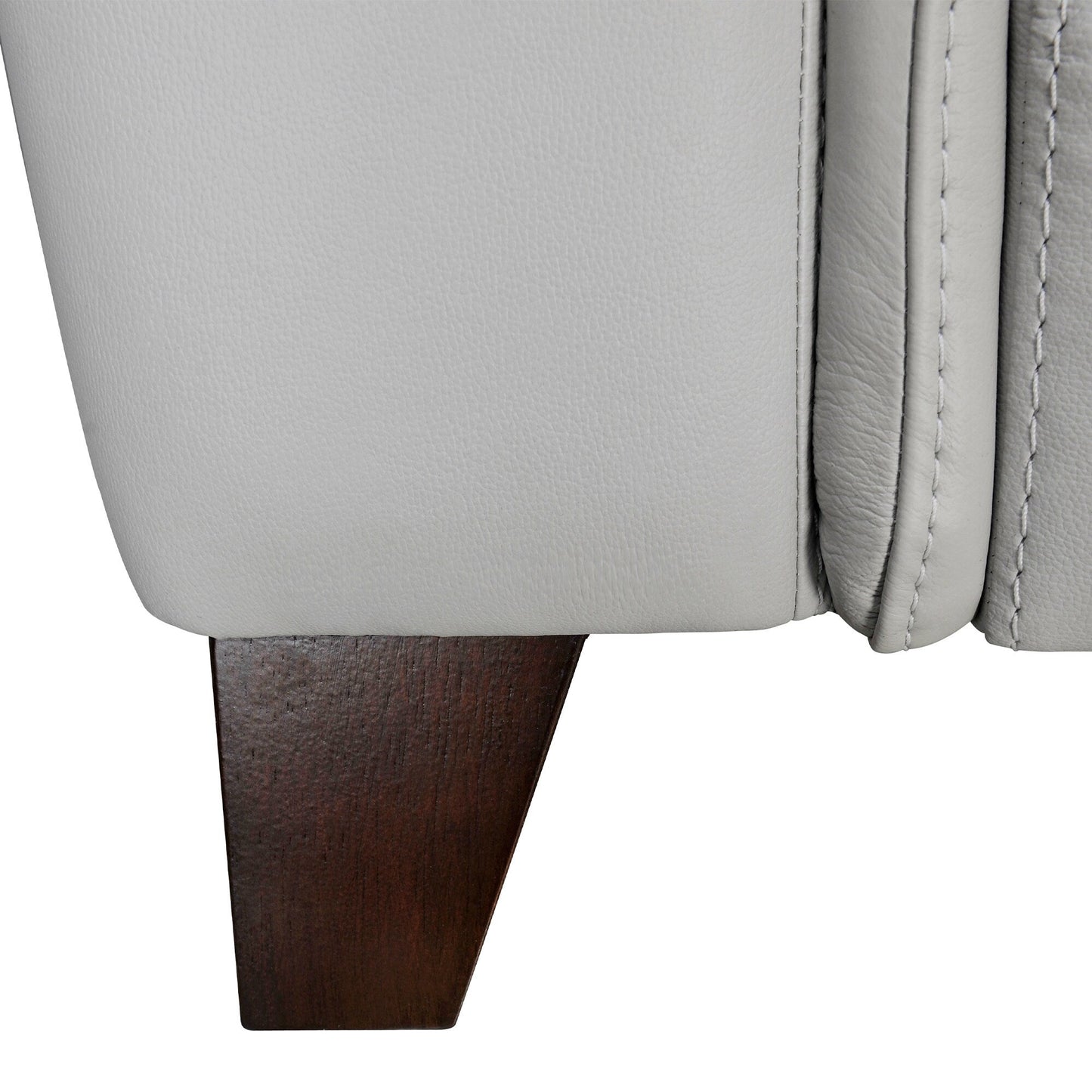 Bergen 87 Leather Upholstered 3-Seater Sofa