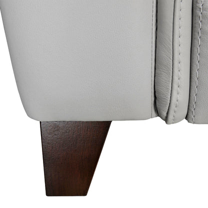 Bergen 87 Leather Upholstered 3-Seater Sofa