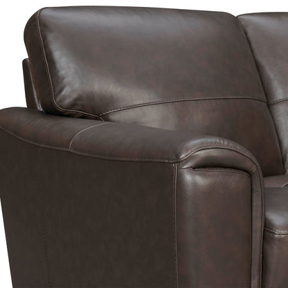Bergen 87 Leather Upholstered 3-Seater Sofa
