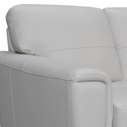 Bergen 87 Leather Upholstered 3-Seater Sofa