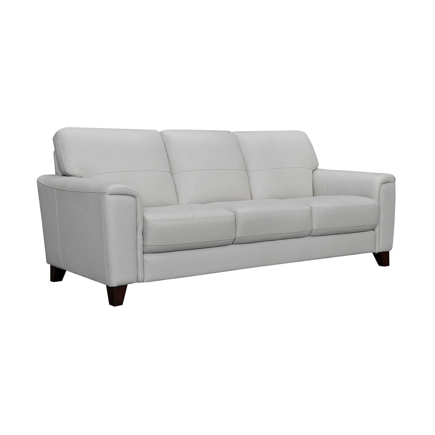 Bergen 87 Leather Upholstered 3-Seater Sofa