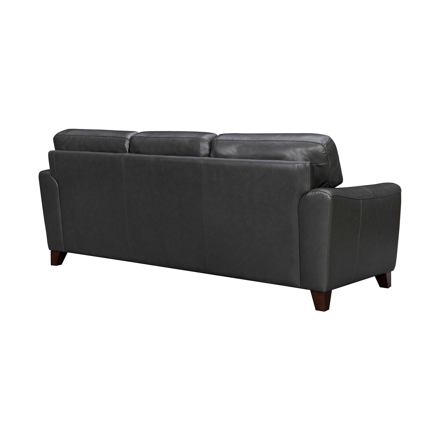 Bergen 87 Leather Upholstered 3-Seater Sofa