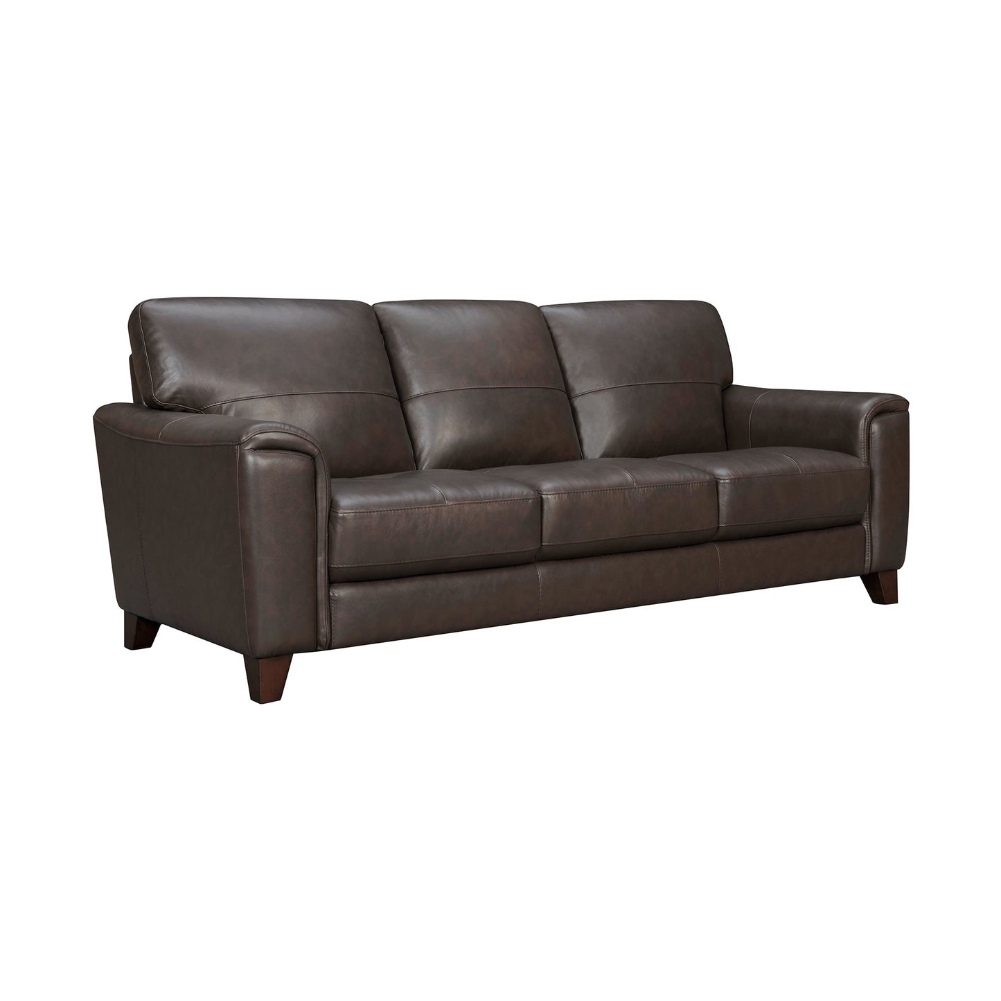 Bergen 87 Leather Upholstered 3-Seater Sofa