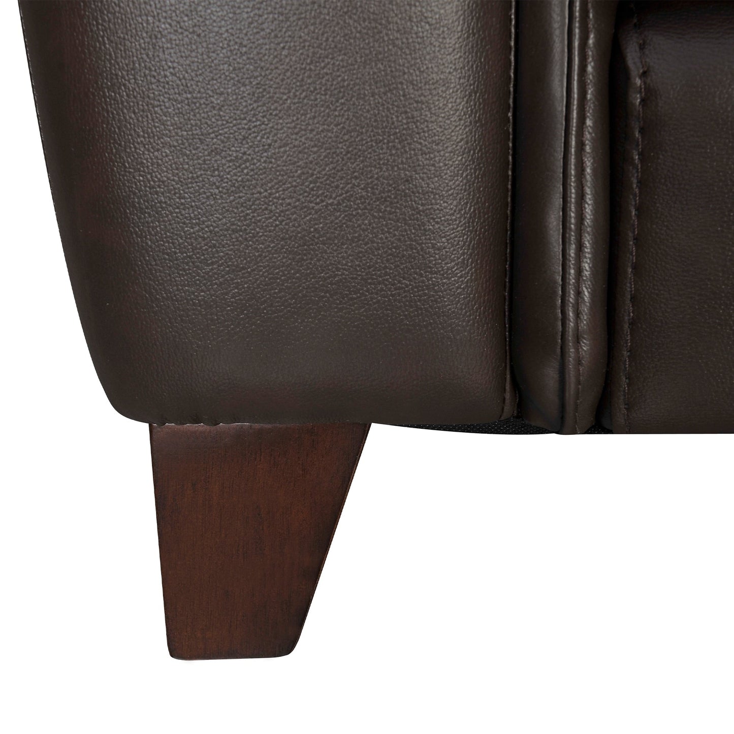 Bergen 87 Leather Upholstered 3-Seater Sofa