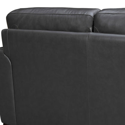 Bergen 87 Leather Upholstered 3-Seater Sofa
