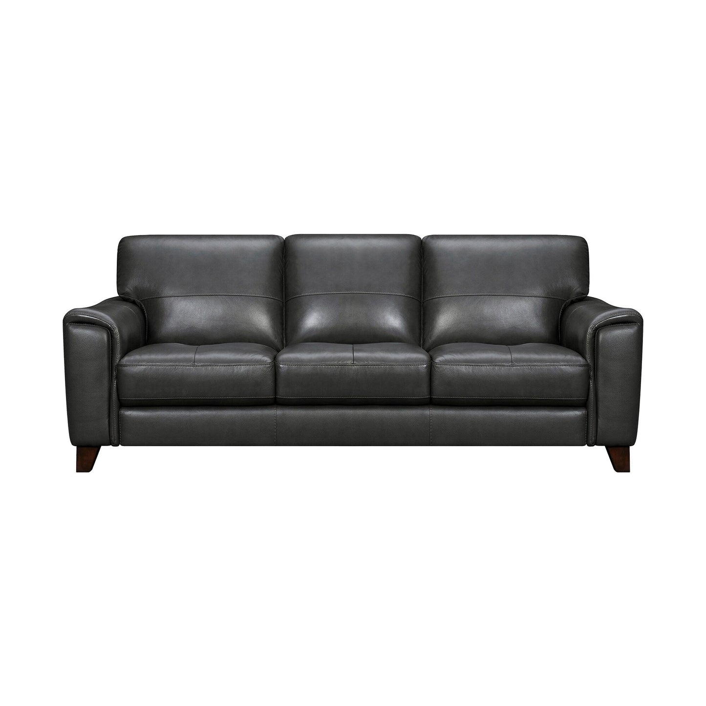 Bergen 87 Leather Upholstered 3-Seater Sofa