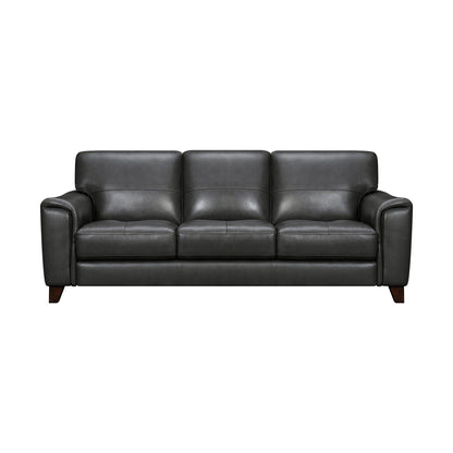 Bergen 87 Leather Upholstered 3-Seater Sofa
