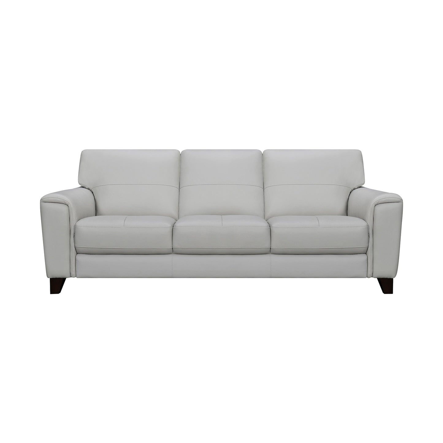Bergen 87 Leather Upholstered 3-Seater Sofa