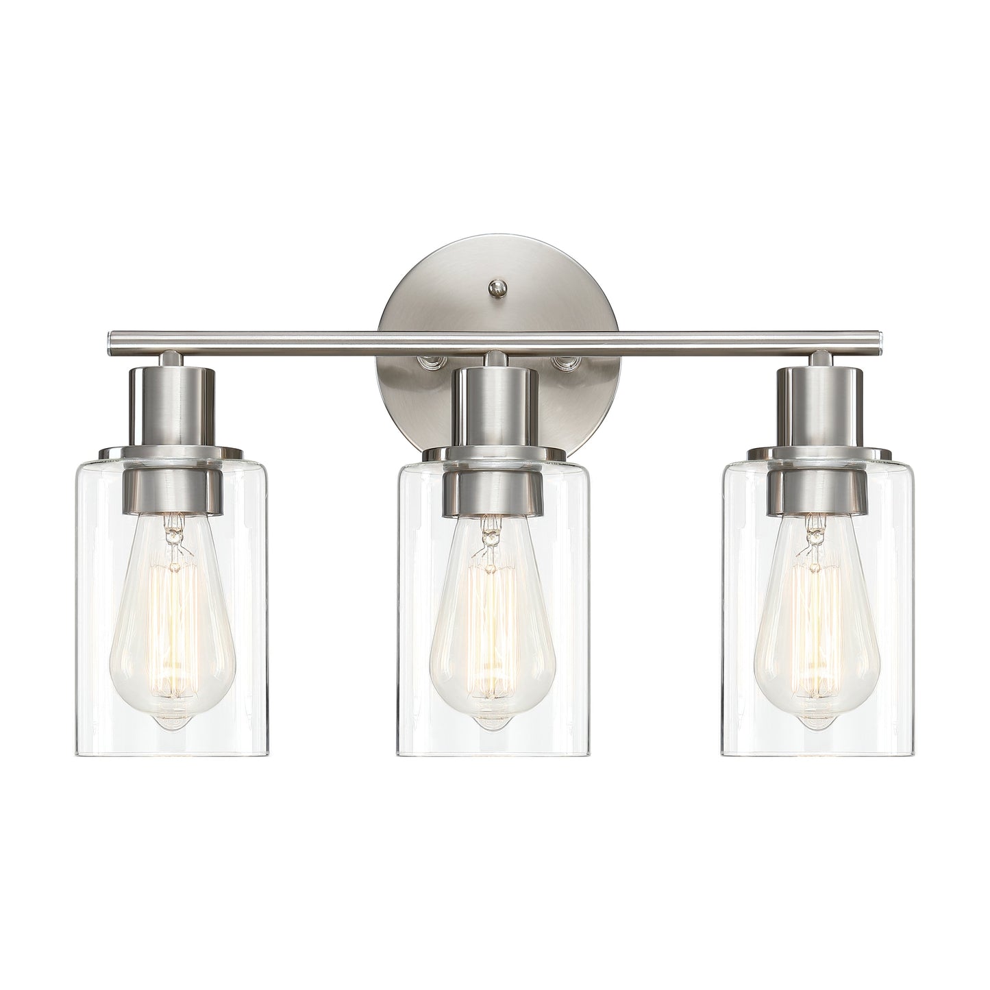 17 in. 3-Light Bathroom Light Fixtures Oil Rubbed Bronze Vanity Light