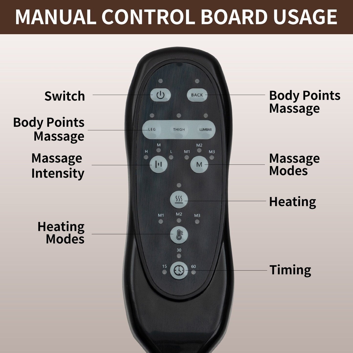 Blue Power Lift Recliner with Vibration Massage, Heat, USB, and Cup Holders