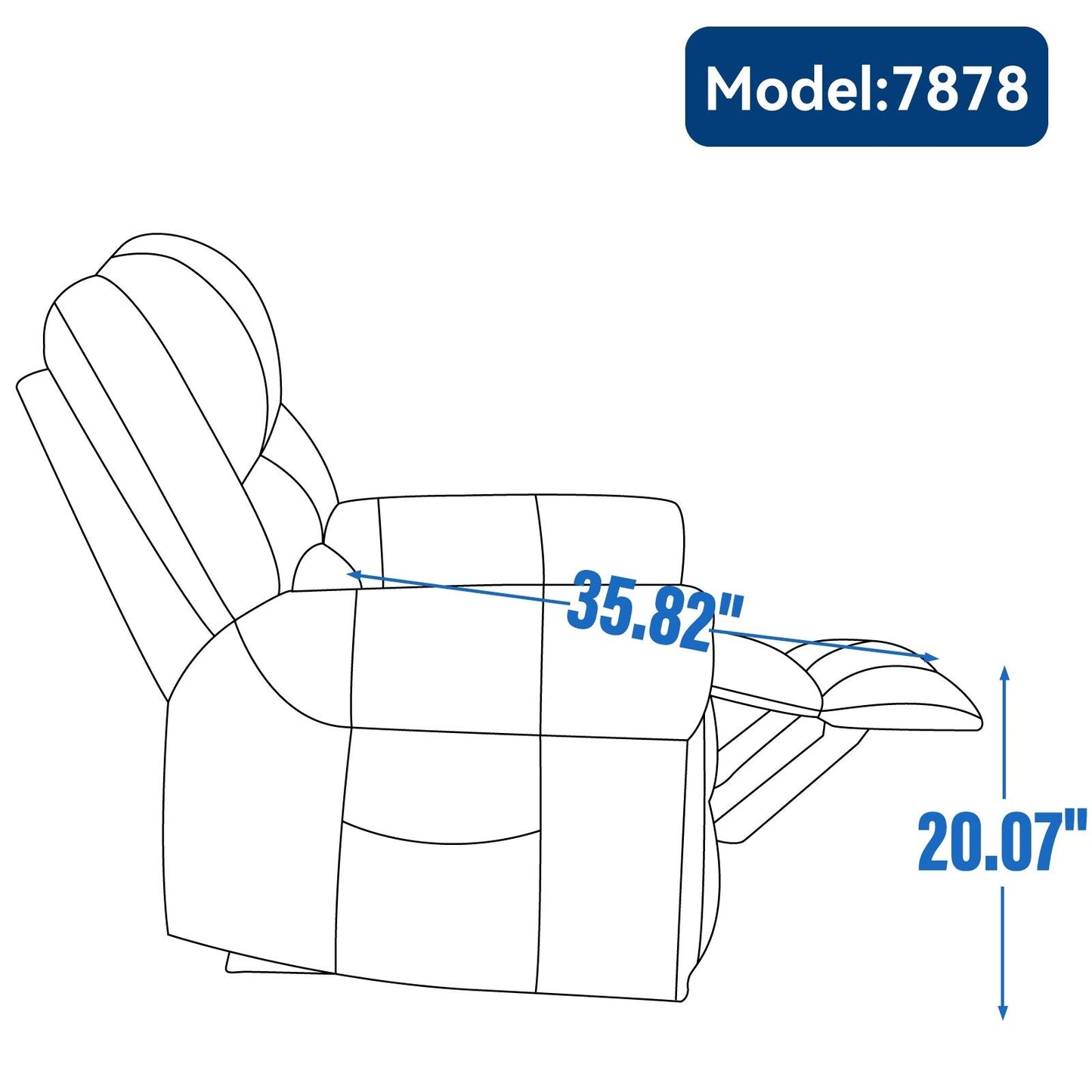Brown Genuine Leather Power Recliner with Dual Motors, Heating Massage, USB Ports, and Customizable Recline Angles
