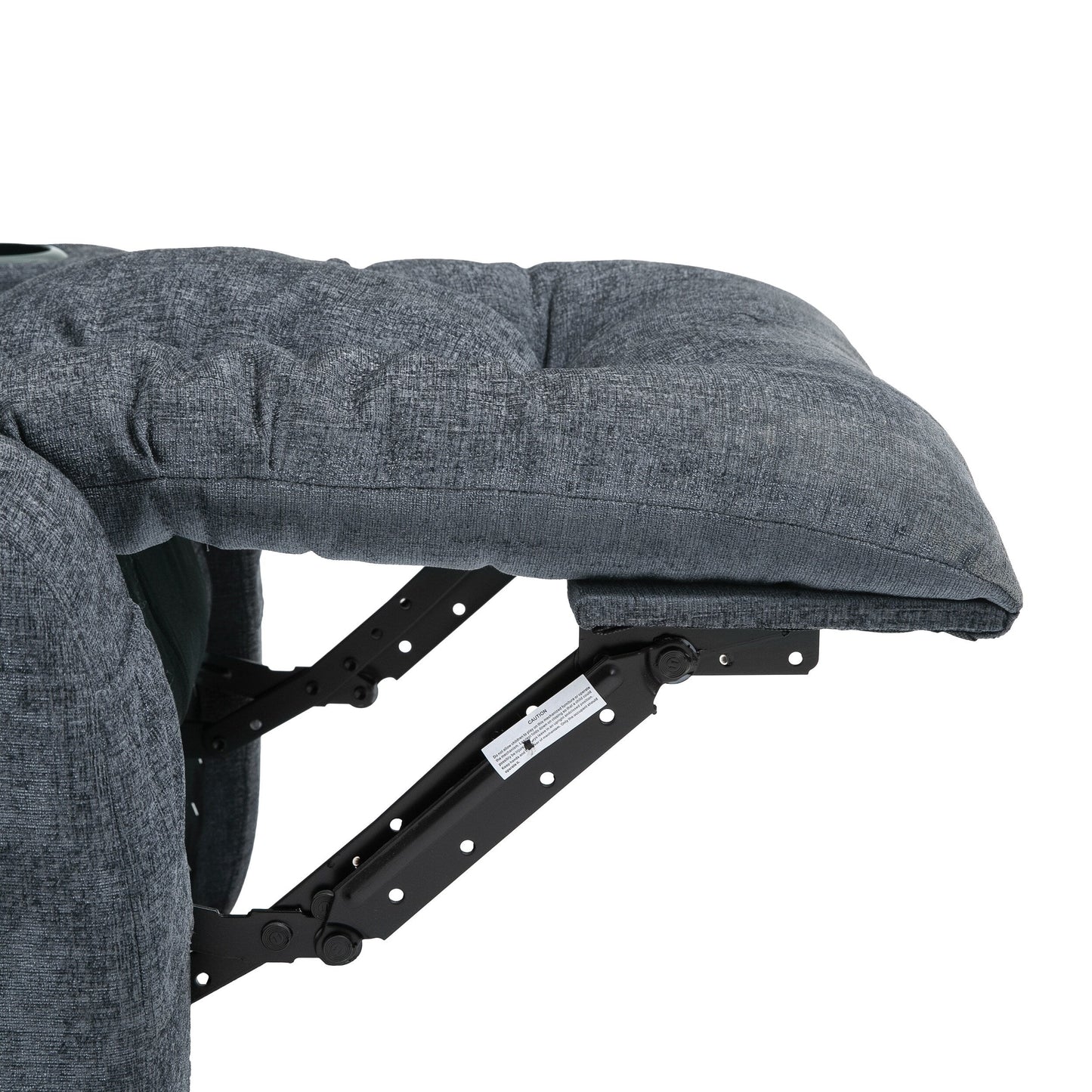 Brown Massage Recliner with Heating, 5 Massage Modes, Cup Holders, Remote Control, and Manual Recline Feature