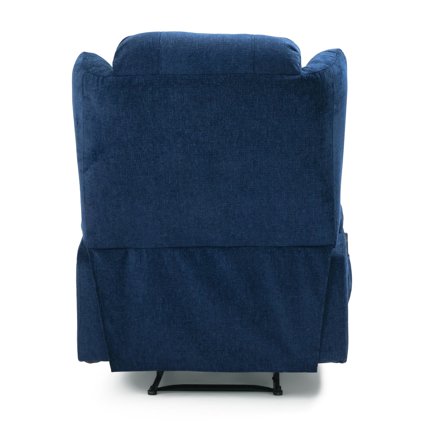 Brown Massage Recliner with Heating, 5 Massage Modes, Cup Holders, Remote Control, and Manual Recline Feature