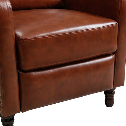COZYMAN Genuine Leather Recliner Chair Comfortable Chairs for Living Room