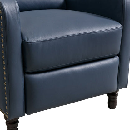 COZYMAN Genuine Leather Recliner Chair Comfortable Chairs for Living Room
