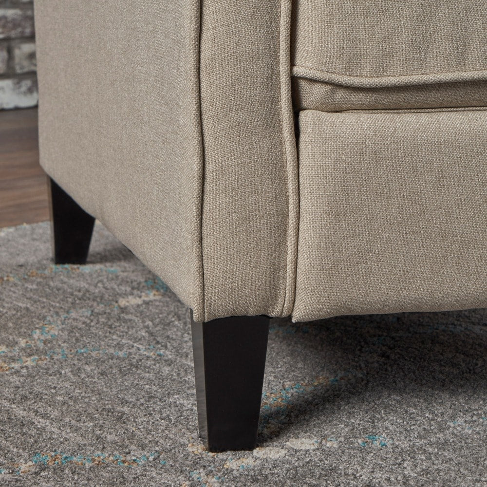 Charell Traditional Fabric Recliner by Christopher Knight Home