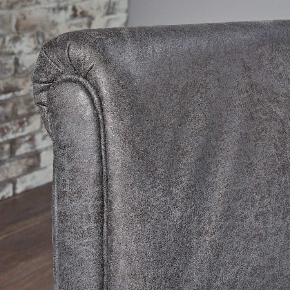 Charell Traditional Microfiber Recliner by Christopher Knight Home