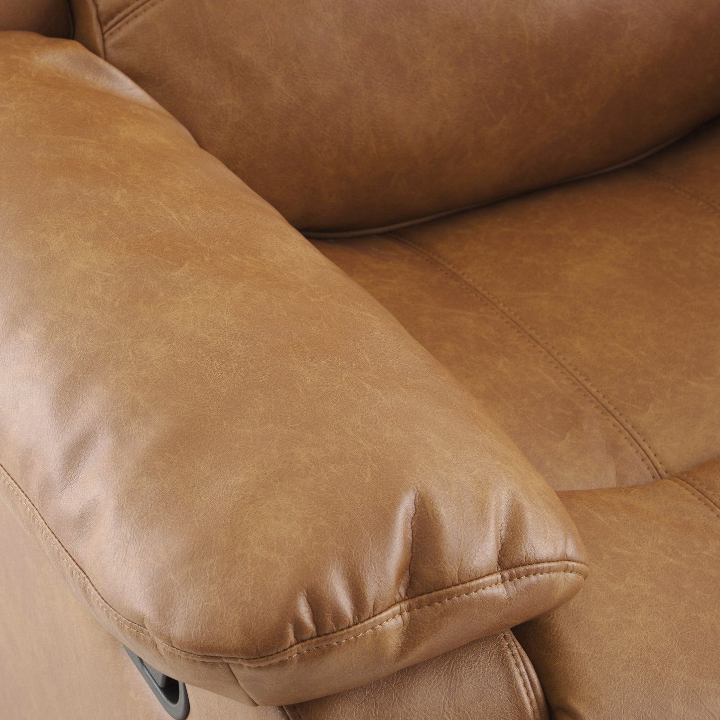 Charleston Leather Gel Glider Rocker Recliner by Greyson Living
