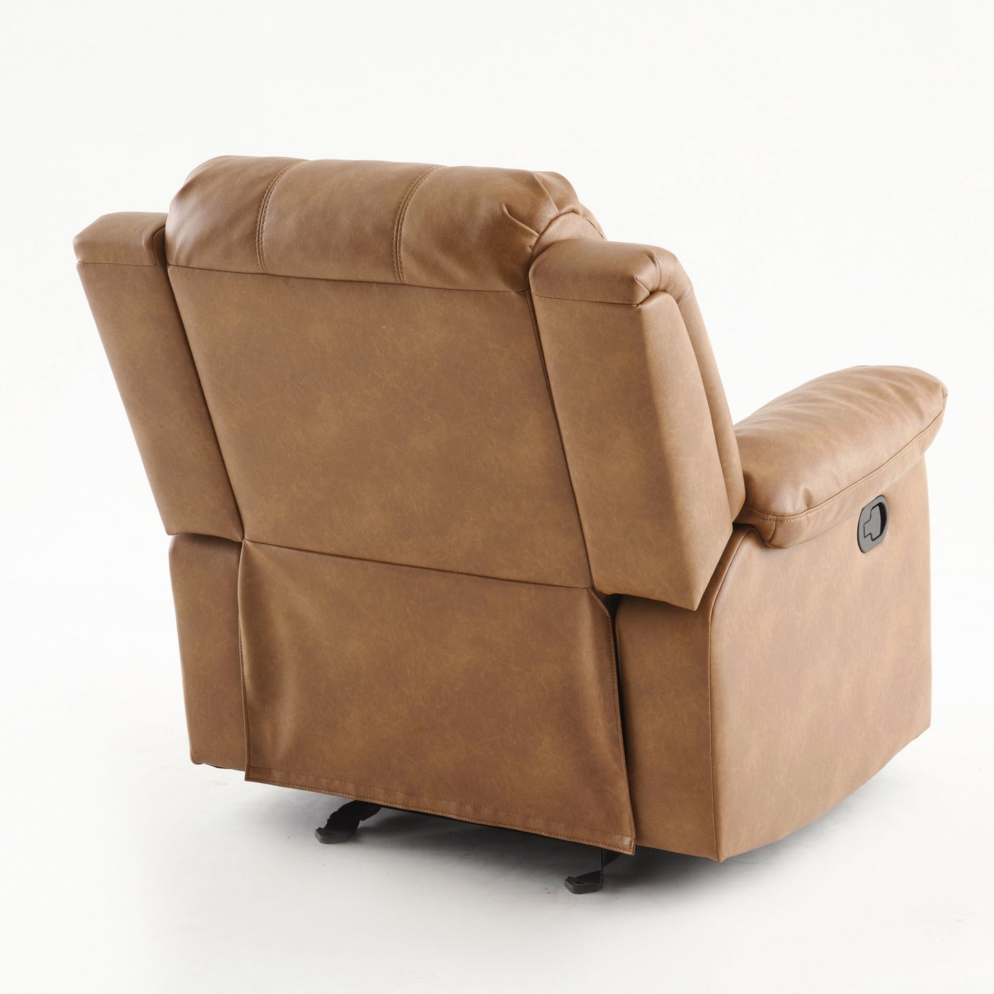 Charleston Leather Gel Glider Rocker Recliner by Greyson Living