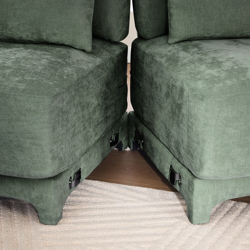 Chenille Fabric sofa