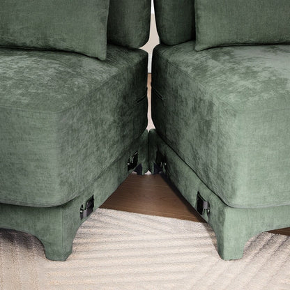 Chenille Fabric sofa