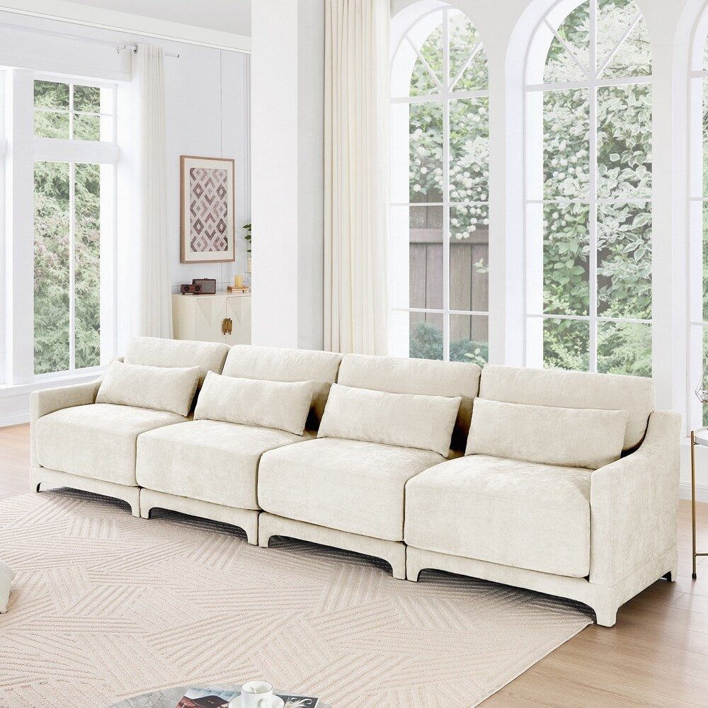 Chenille Fabric sofa