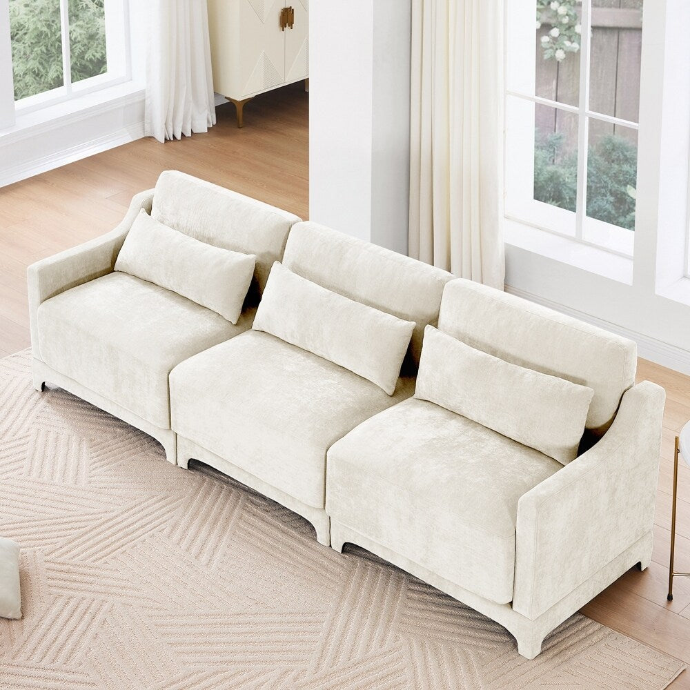 Chenille Fabric sofa