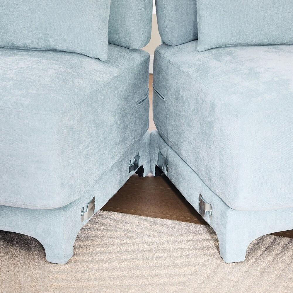Chenille Fabric sofa