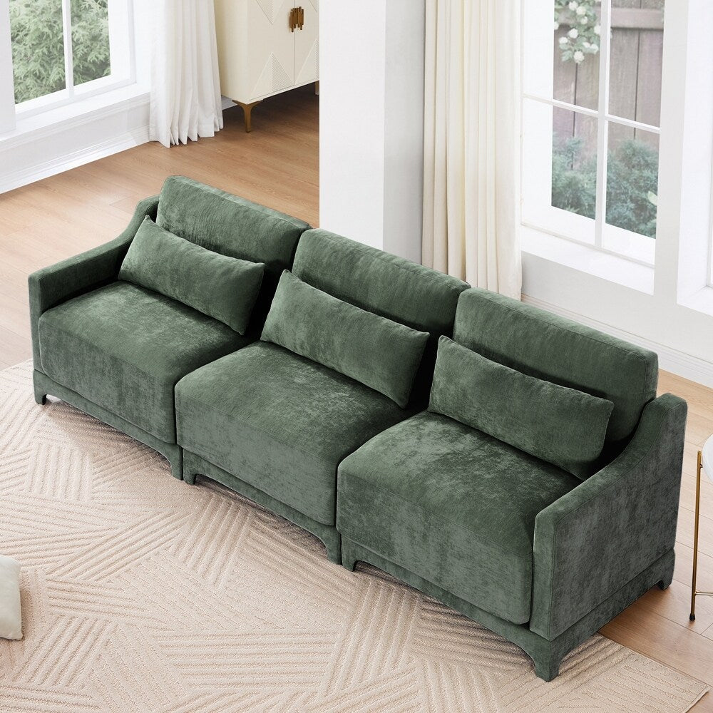 Chenille Fabric sofa
