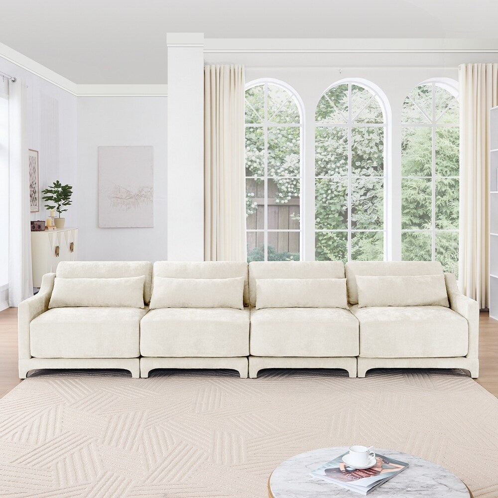Chenille Fabric sofa